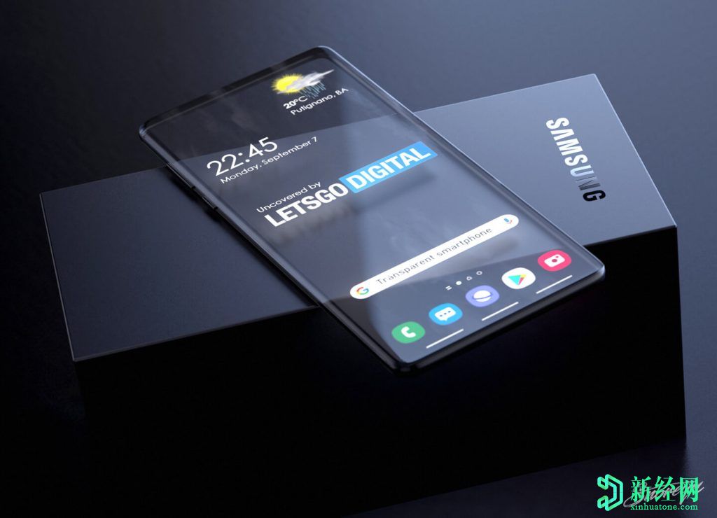 三星為具有透明顯示屏的Galaxy智能手機申請專(zhuān)利