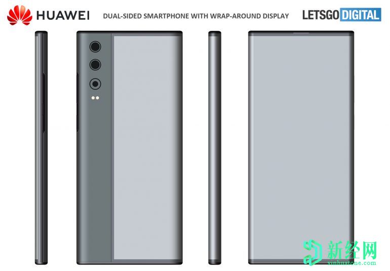 華為獲得與Mi MIX Alpha類(lèi)似的環(huán)繞式智能手機專(zhuān)利