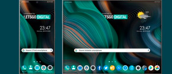 小米可能會(huì )推出具有分屏功能的可折疊手機