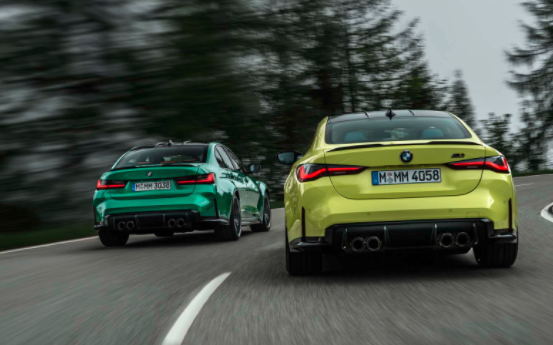 2021年寶馬M3轎車(chē)和M4轎跑車(chē)提供高達503馬力的全輪驅動(dòng)