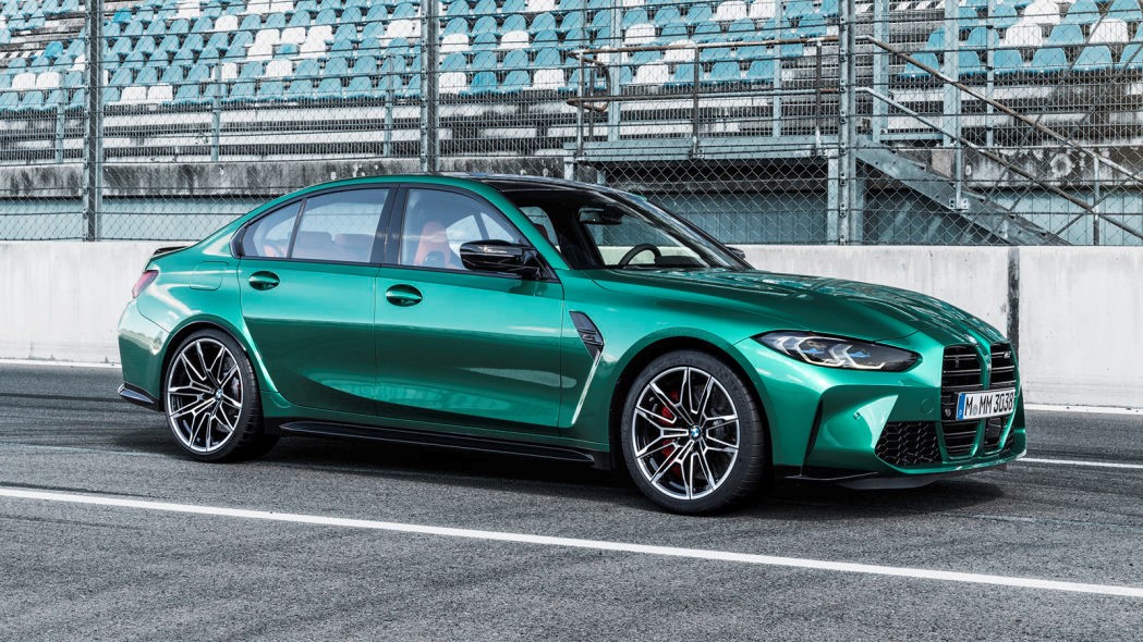 2021年寶馬M3在新間諜照片中脫穎而出