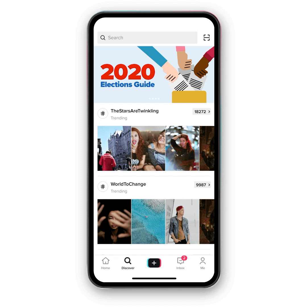 TikTok引入了應用內選舉指南以應對錯誤信息