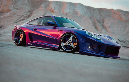 JDM式保時(shí)捷996與Abflug Supra寬體套件