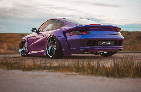 JDM式保時(shí)捷996與Abflug Supra寬體套件