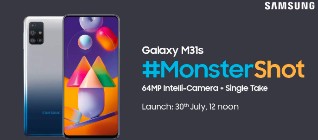 三星在線(xiàn)商店中可以預購Galaxy M31s