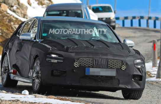 2022年創(chuàng  )世紀G70貨車(chē)間諜照片