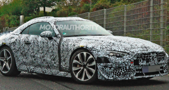 2022年梅賽德斯AMG SL63跑車(chē)諜照