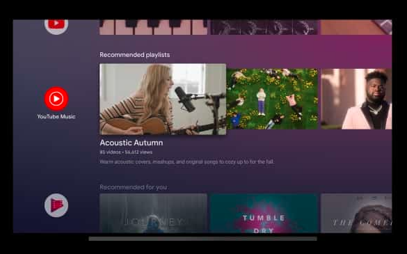 新更新改善了電視上的YouTube音樂(lè )體驗