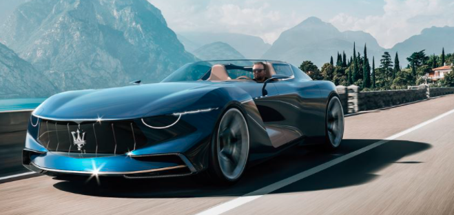 瑪莎拉蒂GranTurismo Targa渲染將運動(dòng)感與露天奢華融為一體