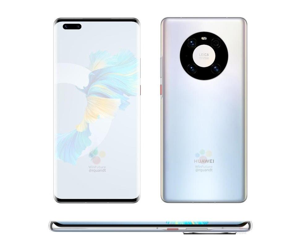 華為Mate 40，Mate 40 Pro泄漏表明這可能是最后一次泄漏