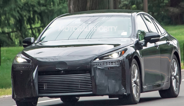 2021豐田Mirai間諜照片：燃料電池轎車(chē)
