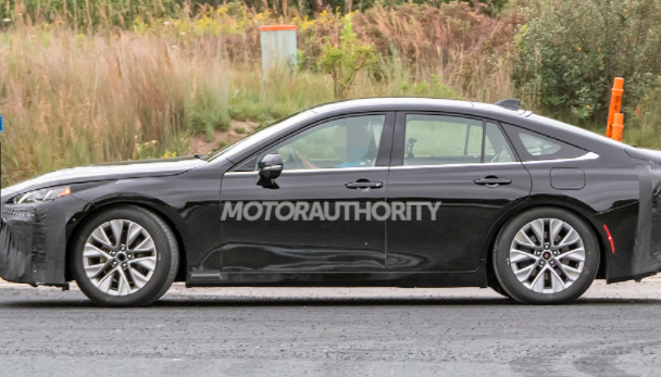 2021豐田Mirai間諜照片：燃料電池轎車(chē)