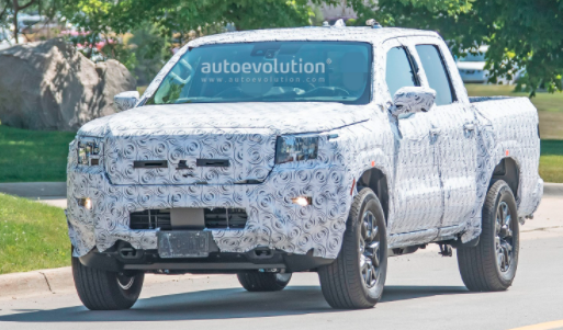 2021年日產(chǎn)Frontier泄漏的照片揭示了更清晰的造型