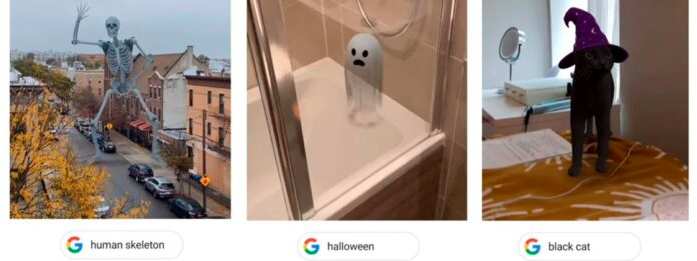 Google決定通過(guò)其搜索引擎的增強現實(shí)功能來(lái)慶祝萬(wàn)圣節