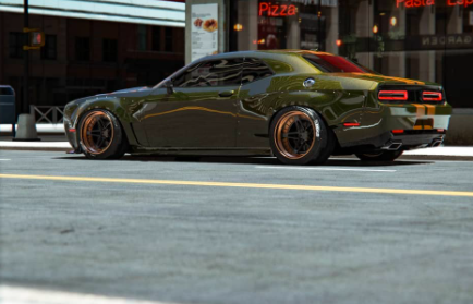 道奇挑戰者“ Turbofan”寬體賽車(chē)準備就緒