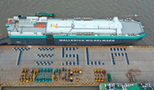 帶有LFP電池的中國特斯拉Model 3現在從上海出發(fā)前往歐洲