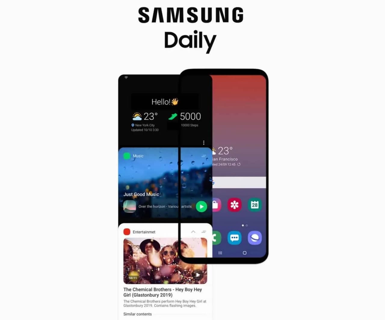 三星Free取代Daily，這是新UI的外觀(guān)