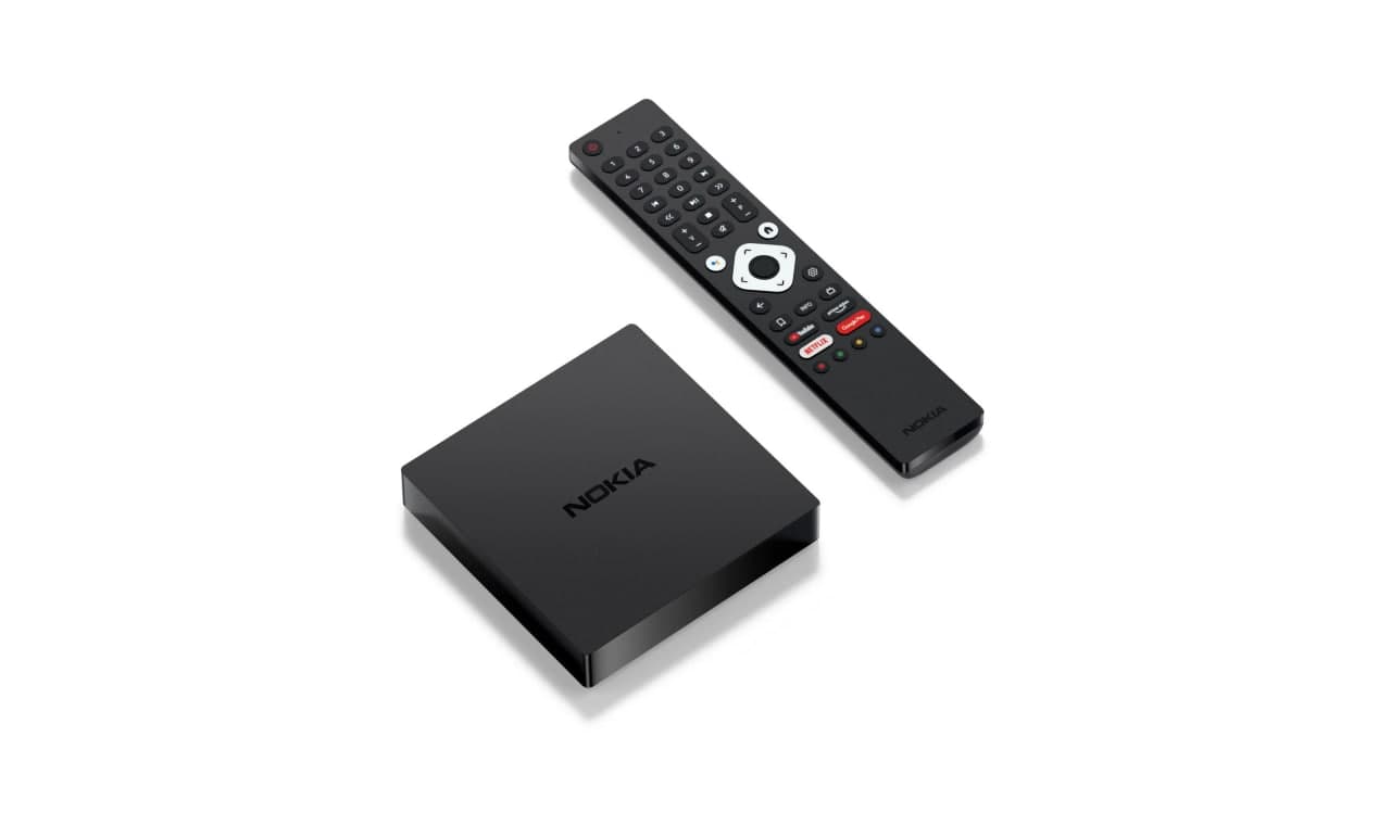 諾基亞Streaming Box 8000是一款4K Android TV 10機頂盒，價(jià)格為100歐元