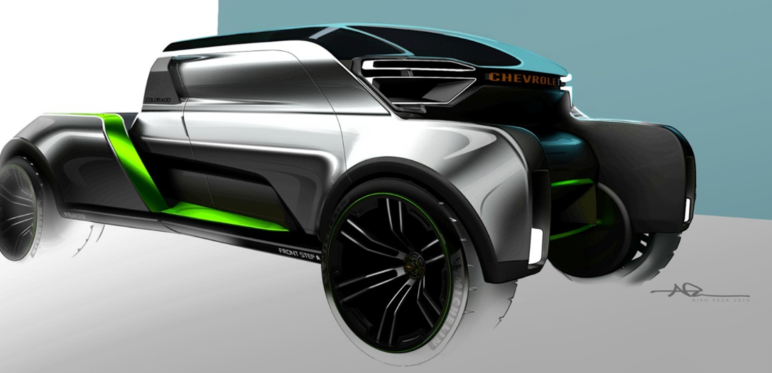 我們心愛(ài)的雪佛蘭科羅拉多在2030年可能會(huì )變成這樣