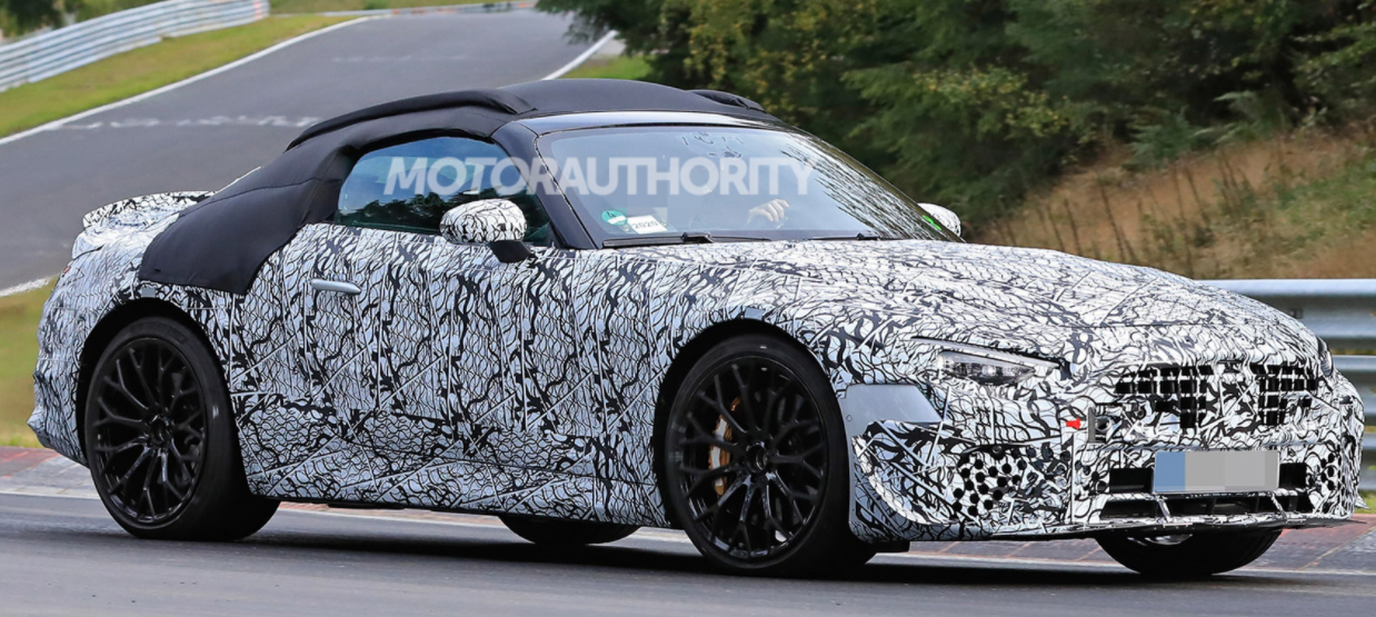 梅賽德斯-AMG正在開(kāi)發(fā)下一代標志性SL，并且已經(jīng)發(fā)現了原型