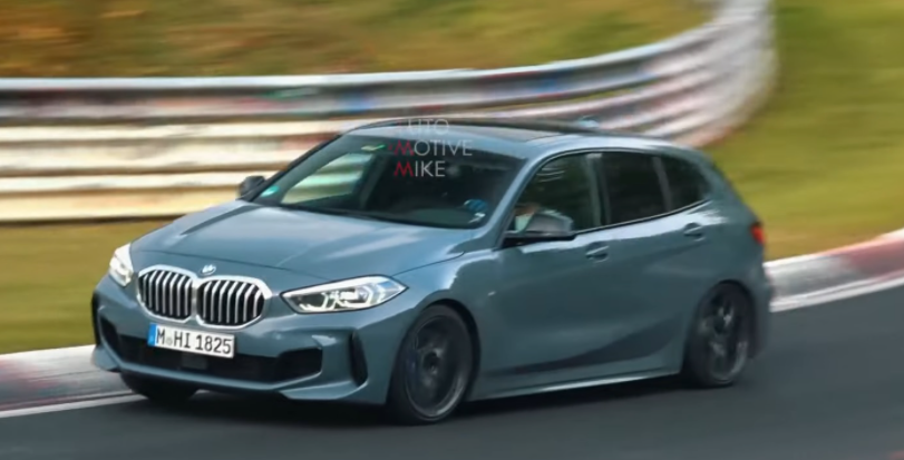在紐伯格林測試時(shí)，寶馬128ti掀背車(chē)的引擎聲音聽(tīng)起來(lái)不錯