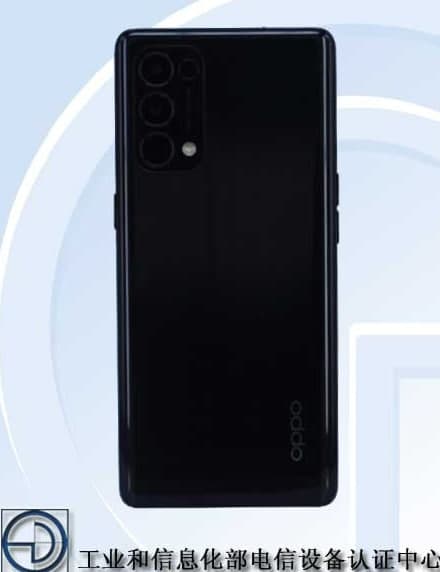 TENAA上的OPPO Reno5 Pro圖像和更多規格