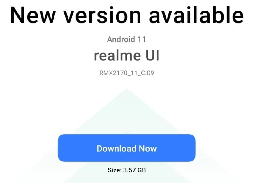 Realme 7 Pro Android 11 Early Access更新開(kāi)始推出