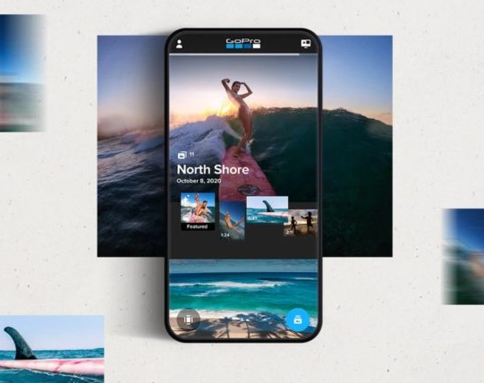 受歡迎的運動(dòng)相機公司GoPro更新了其智能手機應用程序