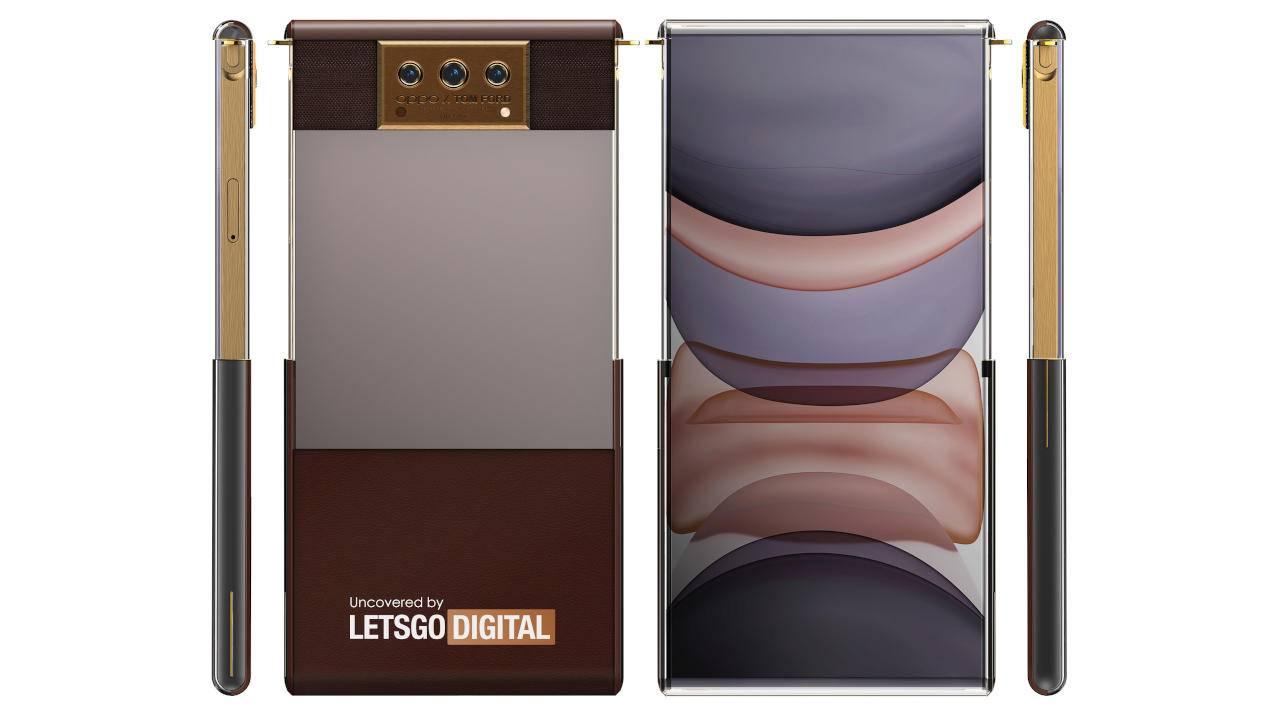 OPPO X Tom Ford可能是可滾動(dòng)的屏幕滑蓋手機