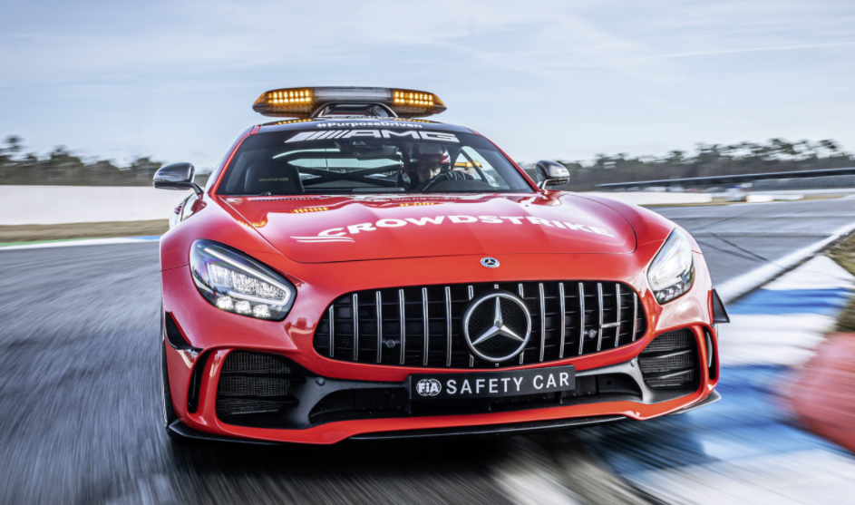 升級后的阿斯頓·馬丁Vantage成為梅賽德斯·奔馳AMG GT的2021 F1安全車(chē)