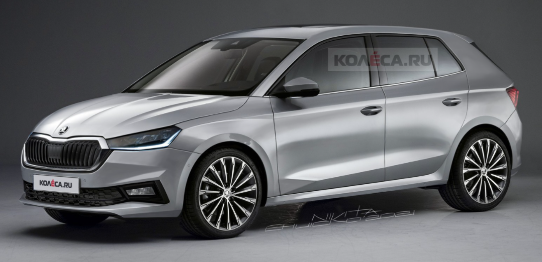 2022年，斯柯達·法比亞（Skoda Fabia）在首次亮相之前曝光