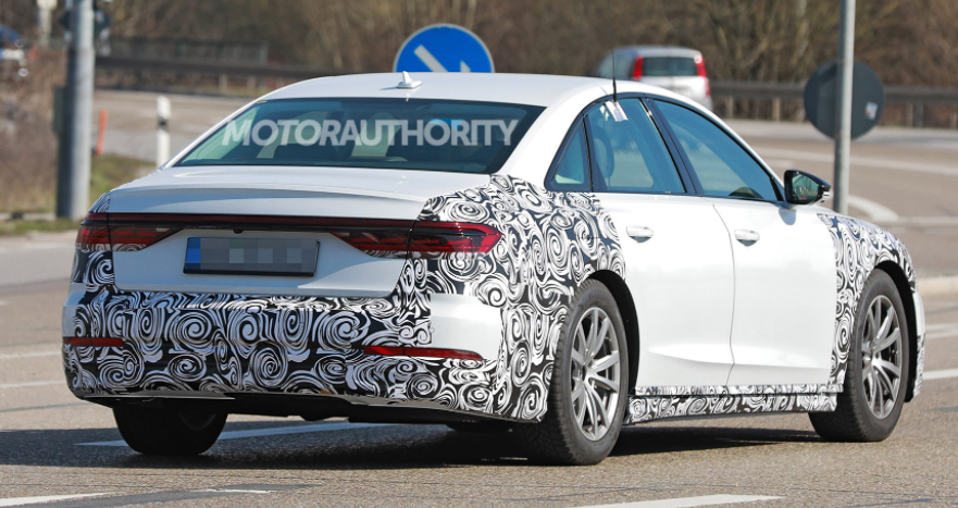 2022年奧迪A8諜照：改頭換面可能會(huì )是邁巴赫的競爭對手