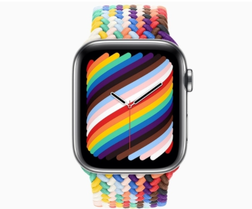 蘋(píng)果推出了新的Apple Watch Pride Edition表帶和動(dòng)感表盤(pán)