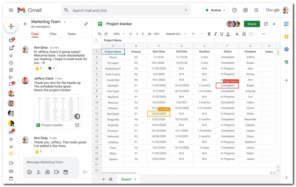 谷歌在智能畫(huà)布項目下為工作區應用增加了很多技能