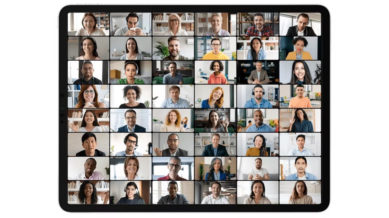 IPad  Pro有一個(gè)額外的縮放功能，讓通話(huà)看起來(lái)更好