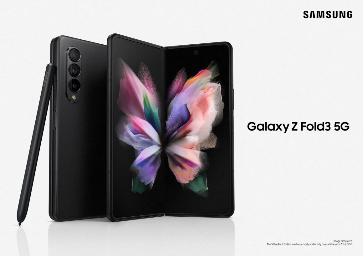 三星 Galaxy Z Fold 3 5G 官方：S Pen 支持，防水，耐用設計