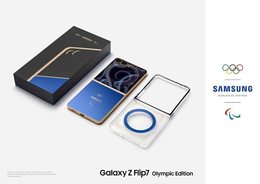 三星Galaxy Z Flip7奧運特別版包裝內容
