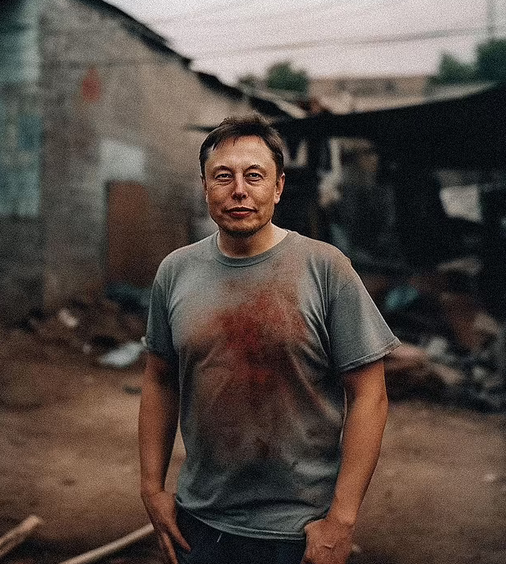 馬斯克“生活”在貧民窟