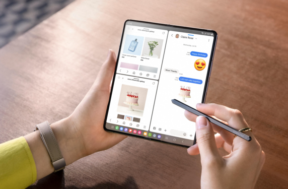 深挖折疊屏大屏優(yōu)勢 三星Galaxy Z Fold5帶來(lái)高能移動(dòng)生產(chǎn)力