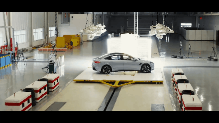 雙面側柱碰試驗（第一次側柱碰）