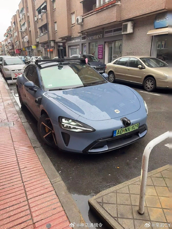 小米SU7測試車(chē)現身西班牙街頭 為進(jìn)軍歐洲市場(chǎng)鋪路？