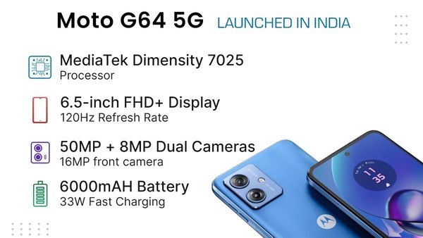 moto&nbsp;G64 5G