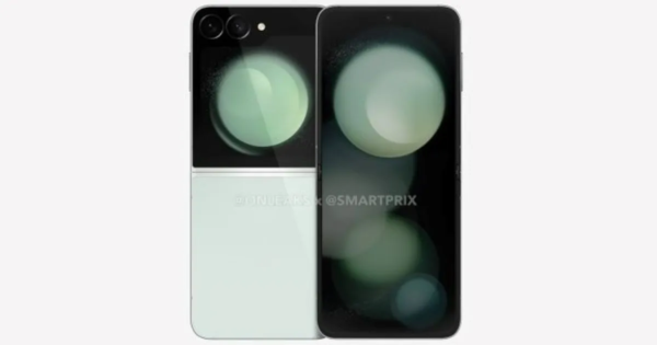 三星Galaxy Z Flip 6渲染圖