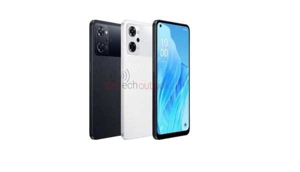 OPPO Reno 9A渲染圖
